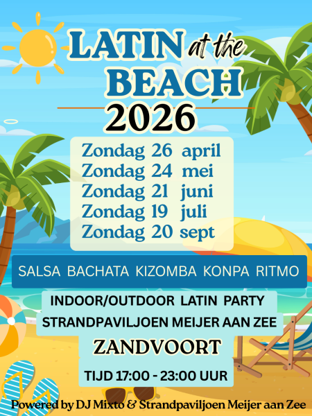 LATIN at the beach 2026
